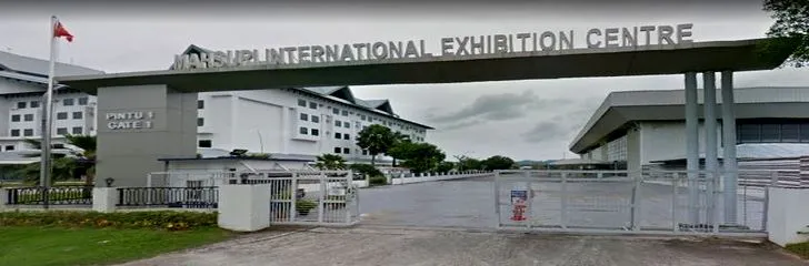 Mahsuri International Exhibition Centre exhibition hall next to Langkawi airport