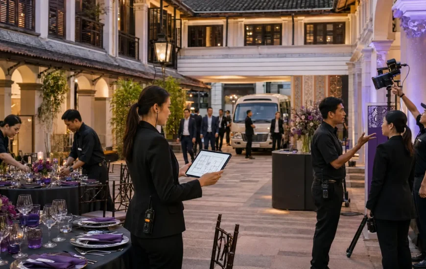 Local DMC Coordination at a Malaysian Heritage Event Venue